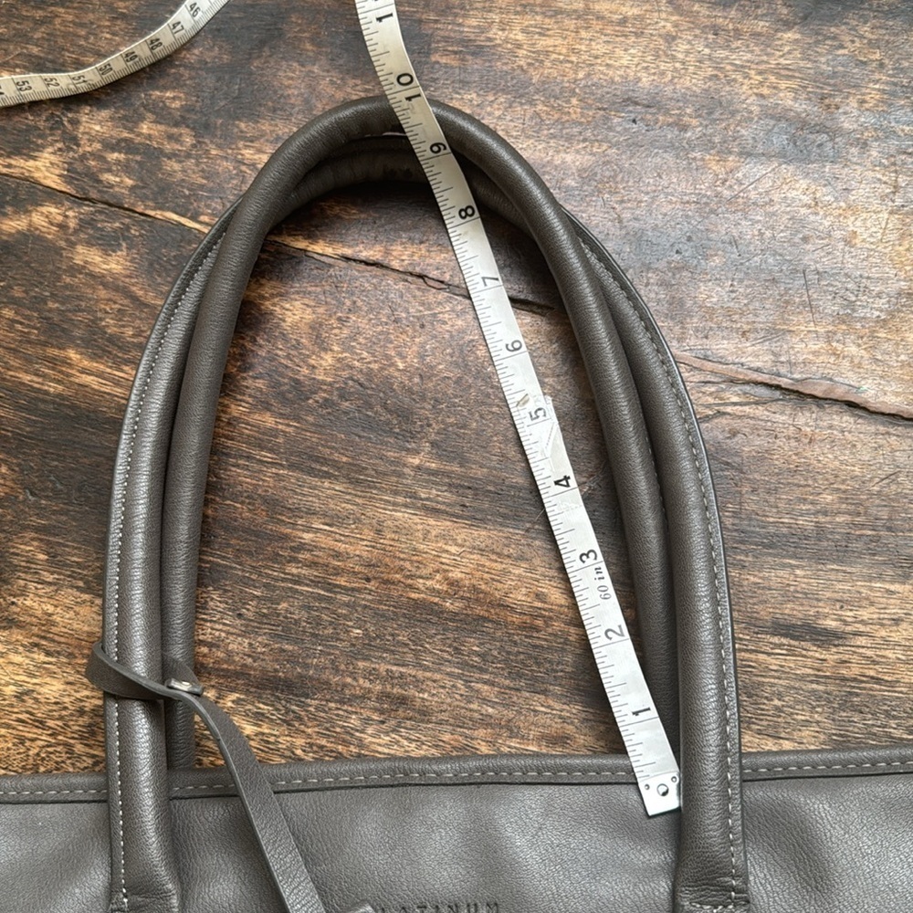Platinum Gray Tote / laptop bag - Picture 10 of 13